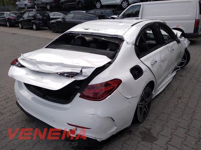 Mercedes C C-200 1.5 EQ Boost 4-Matic Samochód złomowany (2024, Bialy)