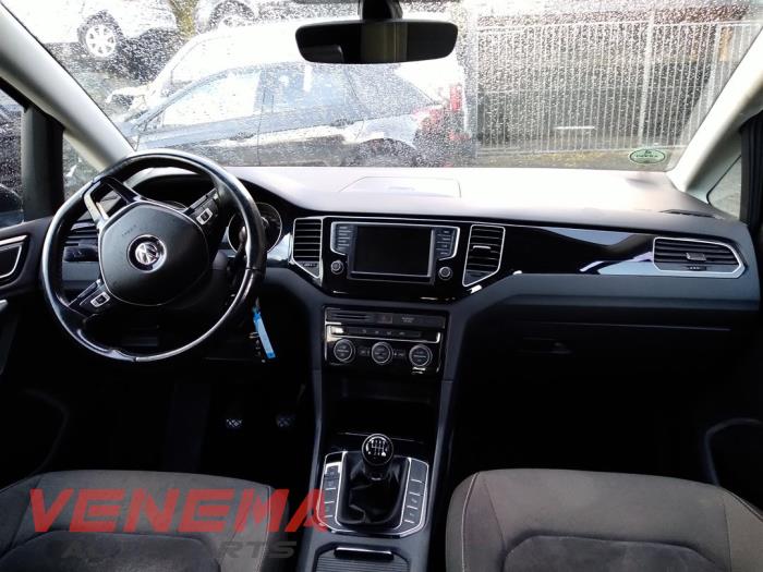 Volkswagen Golf Sportsvan 1.4 TSI 16V Skrotfordon (2017, METALLIC BLAUW)
