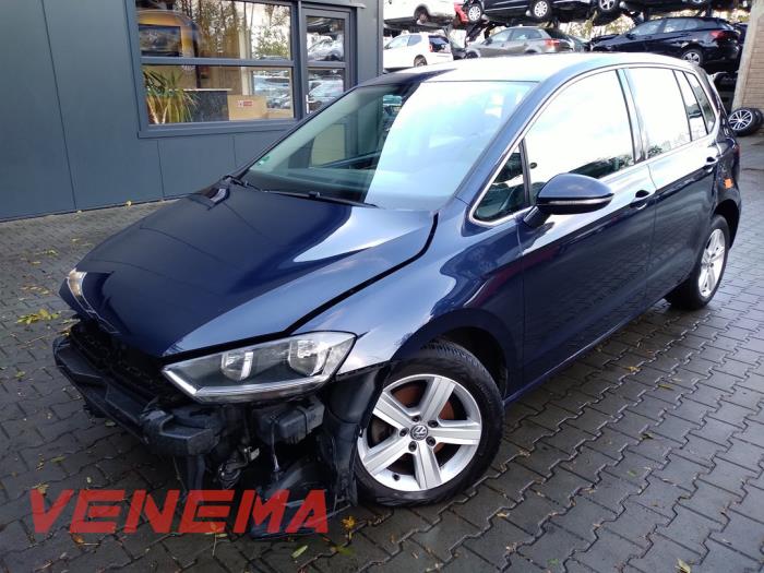 Volkswagen Golf Sportsvan 1.4 TSI 16V Skrotfordon (2017, METALLIC BLAUW)