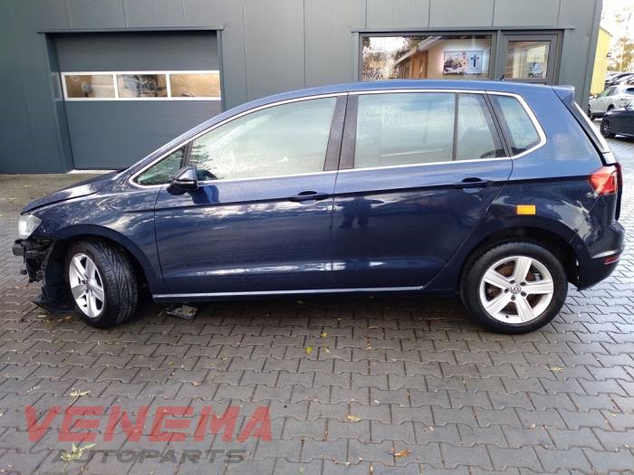 Volkswagen Golf Sportsvan 1.4 TSI 16V Skrotfordon (2017, METALLIC BLAUW)