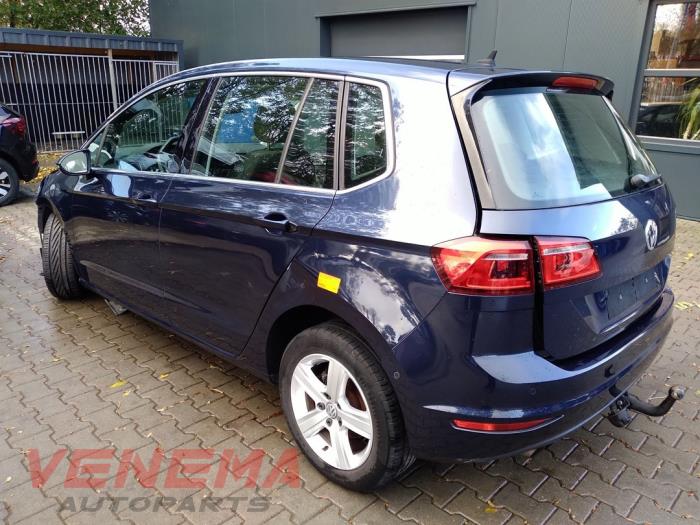 Volkswagen Golf Sportsvan 1.4 TSI 16V Skrotfordon (2017, METALLIC BLAUW)