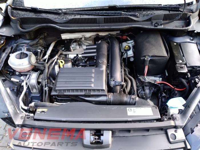Volkswagen Golf Sportsvan 1.4 TSI 16V Skrotfordon (2017, METALLIC BLAUW)