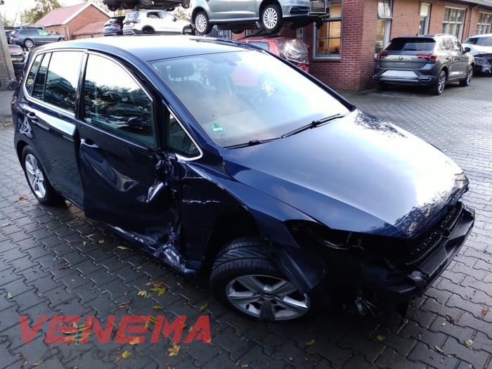 Volkswagen Golf Sportsvan 1.4 TSI 16V Skrotfordon (2017, METALLIC BLAUW)
