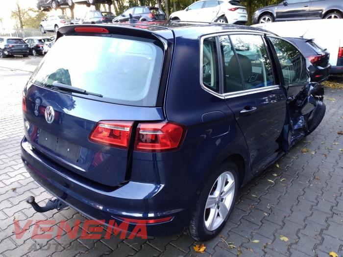 Volkswagen Golf Sportsvan 1.4 TSI 16V Skrotfordon (2017, METALLIC BLAUW)
