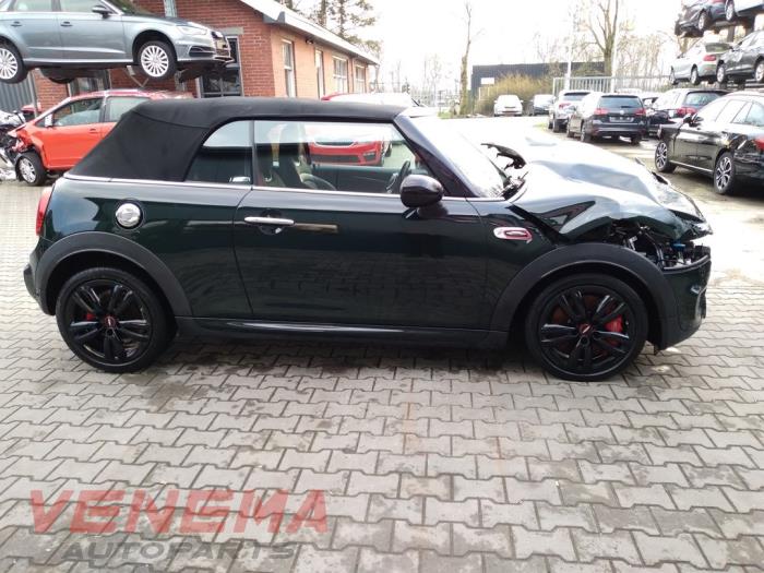 Mini Mini Convertible 2.0 16V John Cooper Works Épave (2019, Vert)