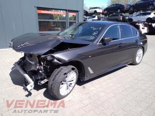 BMW 5 serie 540d xDrive 3.0 TwinPower Turbo 24V Épave (2019, Métallisé, Gris)