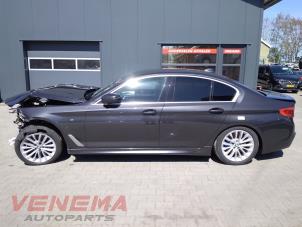 BMW 5 serie 540d xDrive 3.0 TwinPower Turbo 24V Épave (2019, Métallisé, Gris)
