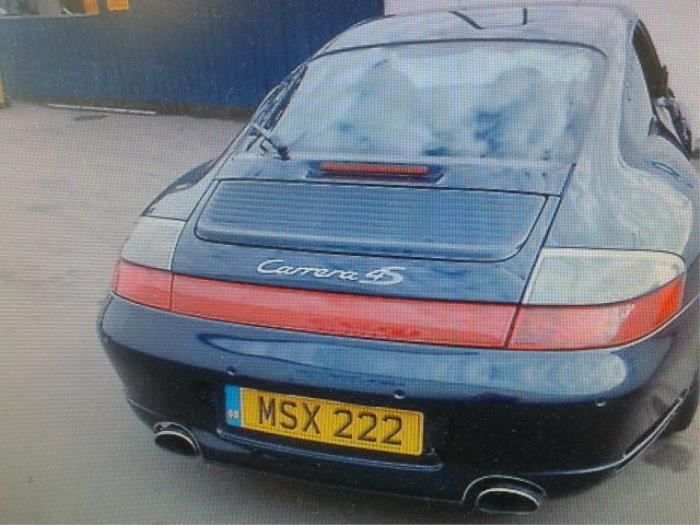 Porsche 911 3.6 Carrera 4 24V Vehículo de desguace (2004, Azul)