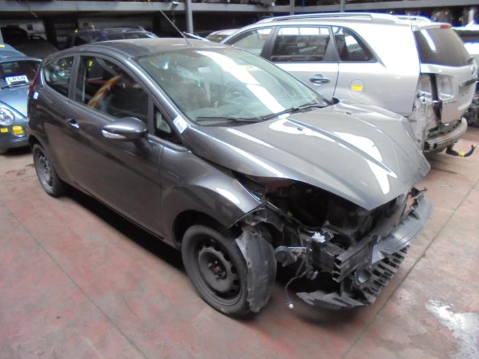 Ford Fiesta 6 1.0 Ti-VCT 12V 65 Salvage vehicle (2015, Gray)
