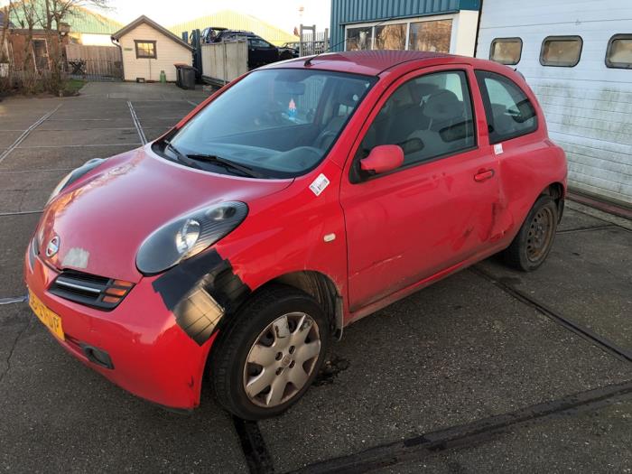 Nissan Micra 1.2 16V Salvage vehicle (2003, Red)