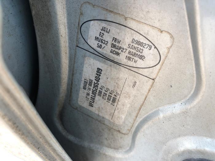 Renault Scénic I 1.6 16V Samochód złomowany (2002, Szary)