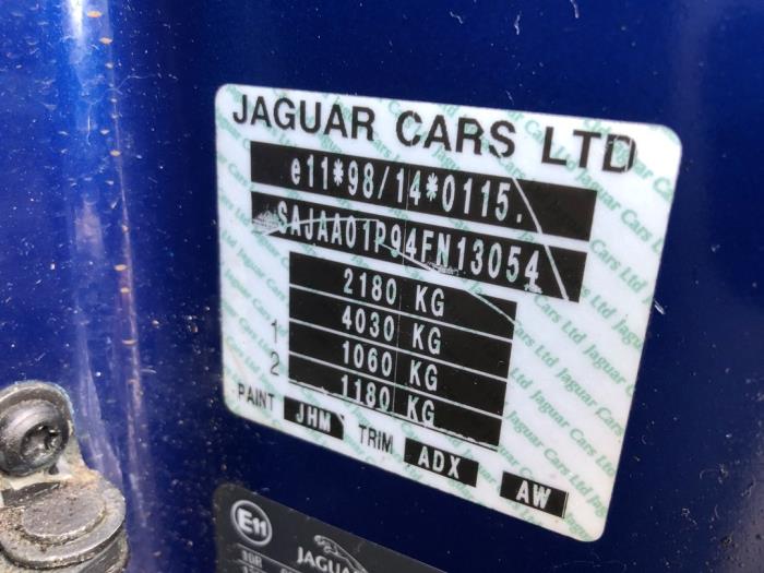 Jaguar S-type 3.0 V6 24V Vehículo de desguace (2004, Azul)