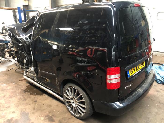 Volkswagen Caddy III 1.6 TDI 16V Skrotfordon (2012, ZWART)