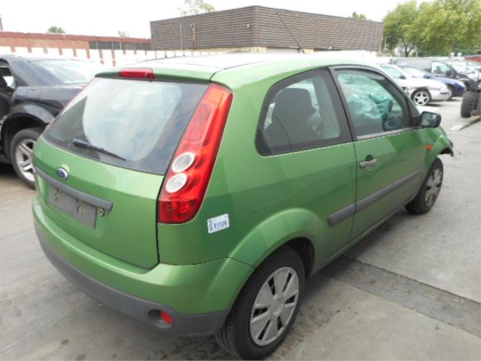 bloemblad In de naam Postbode Ford Fiesta VI 1.3 Salvage vehicle (2007, Green)