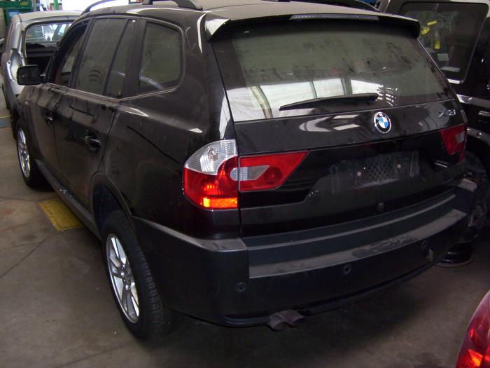 BMW X3 (E83) 2.5 24V (schrott, baujahr 2004, farbe Schwarz ...
