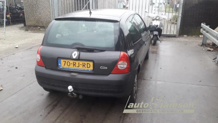 Renault Clio II 1.4 16V Salvage vehicle (2005, Black)