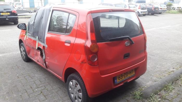 Daihatsu Cuore V Dvvt Salvage Vehicle Red