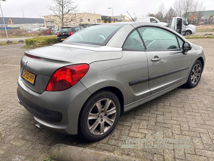 Peugeot 207 CC 1.6 16V Coche dañado (2007, Gris) Auto Samsen B.V.