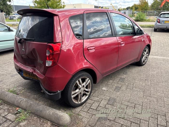Mitsubishi Colt 1.5 16V Damaged vehicle (2010, Red)