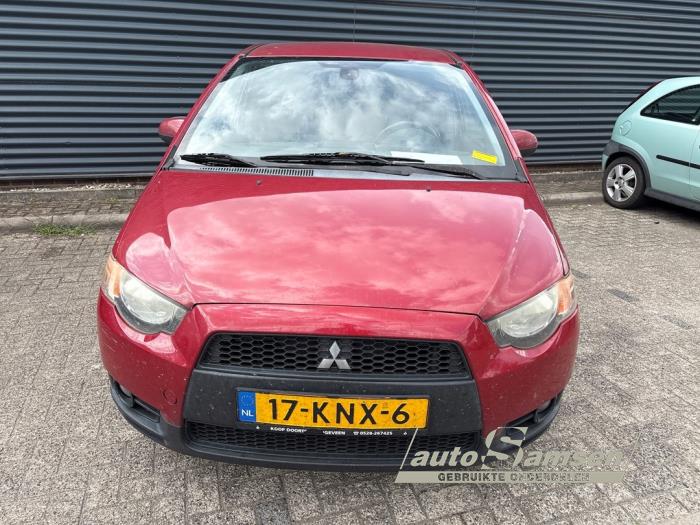 Mitsubishi Colt 1.5 16V Damaged vehicle (2010, Red)