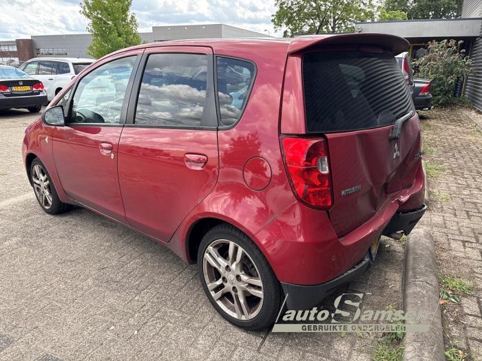 Mitsubishi Colt 1.5 16V Damaged vehicle (2010, Red)
