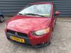 Mitsubishi Colt 1.5 16V Damaged vehicle (2010, Red)