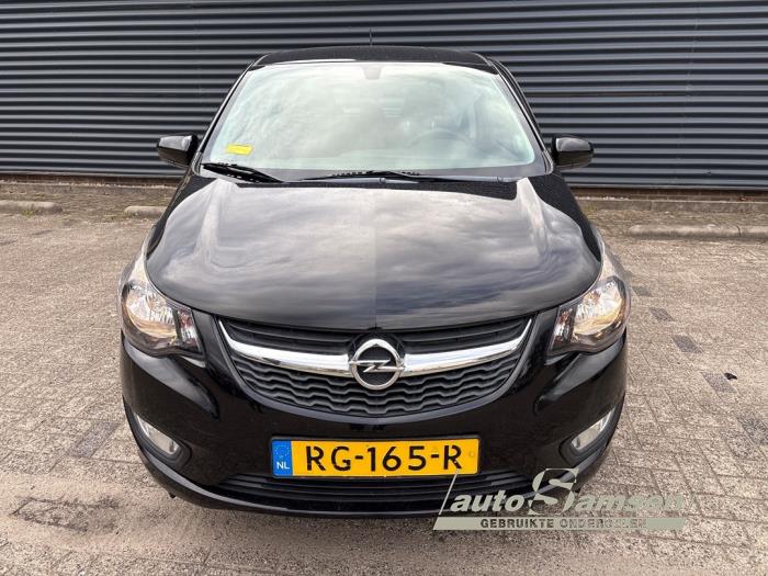 Opel Karl 1.0 12V Coche dañado (2017, Negro)