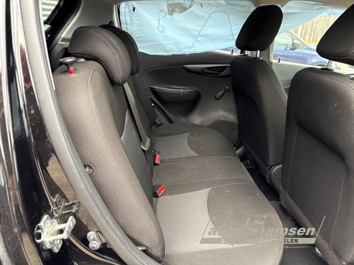 Opel Karl 1.0 12V Coche dañado (2017, Negro)