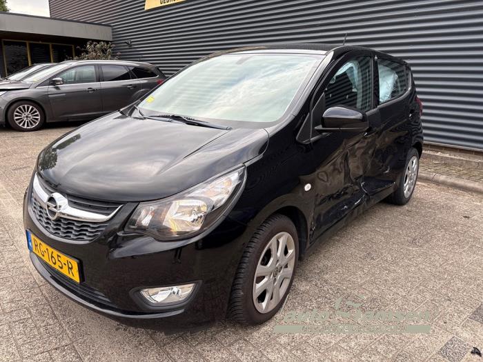 Opel Karl 1.0 12V Coche dañado (2017, Negro)