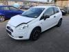 Fiat Grande Punto 1.2 Coche dañado (2009, Blanco)
