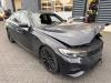 BMW 3-Serie Schrottauto (2019, Schwarz)