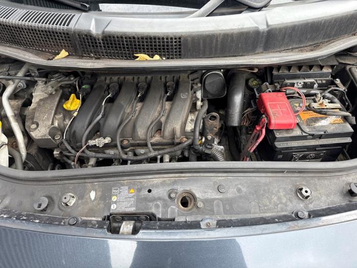 Renault Scénic II 2.0 16V Skadat fordon (2007, GRIJS)