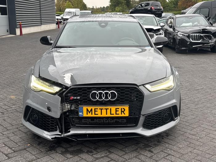 Audi RS 6 Avant 4.0 V8 TFSI 32V Voiture accidentée (2015, Gris)