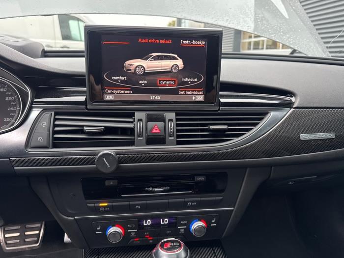 Audi RS 6 Avant 4.0 V8 TFSI 32V Voiture accidentée (2015, Gris)