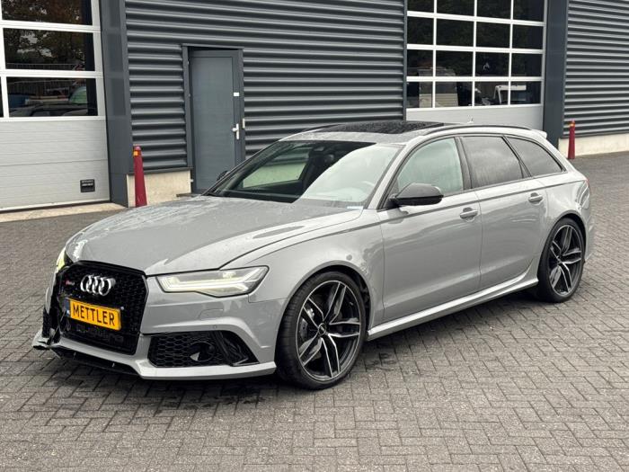 Audi RS 6 Avant 4.0 V8 TFSI 32V Voiture accidentée (2015, Gris)