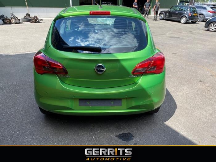 Opel Corsa E 1.4 16V Salvage vehicle (2017, Green)