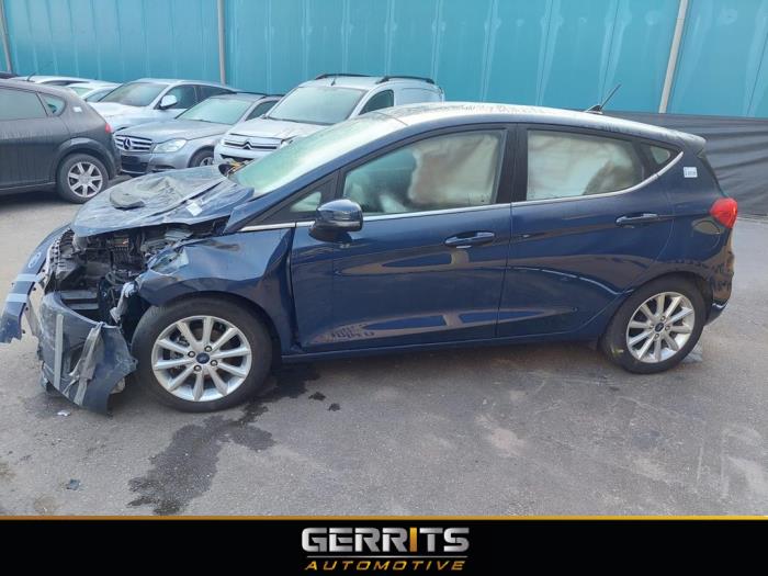 Ford Fiesta 7 1.0 EcoBoost 12V Salvage vehicle (2020, Blue)