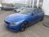 BMW 3-Serie Schrottauto (2013, Blau)