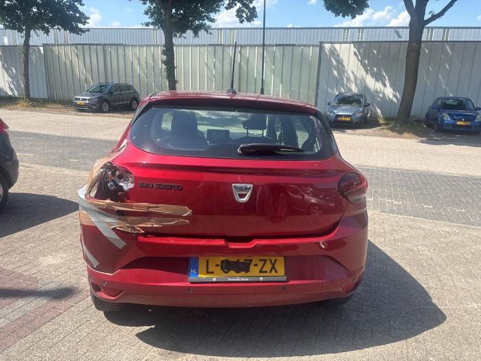 Dacia Sandero III 1.0 TCe 100 12V ECO-G Samochód złomowany (2021, Czerwony)