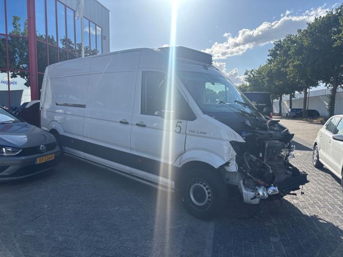 MAN TGE 2.0 TDI Vehículo de desguace (2022, Blanco)