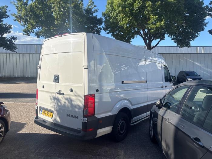 MAN TGE 2.0 TDI Vehículo de desguace (2022, Blanco)
