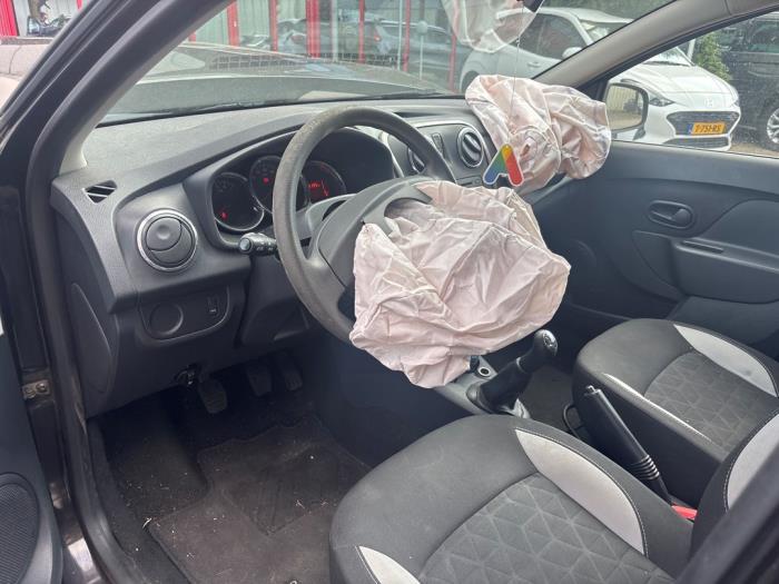 Dacia Sandero II 0.9 TCE 12V Salvage vehicle (2015, Black)