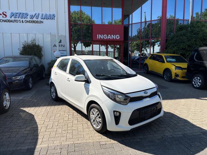Kia Picanto 1.0 DPi 12V Vehículo de desguace (2020, Blanco)