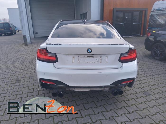 BMW 2 serie 218i 1.5 TwinPower Turbo 12V Salvage vehicle (2015, White)