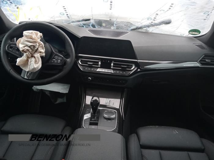 BMW 3 serie 330i 2.0 TwinPower Turbo 16V Vehículo de desguace (2020, Blanco)