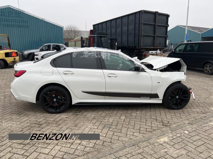 BMW 3 serie 330i 2.0 TwinPower Turbo 16V Vehículo de desguace (2020, Blanco)