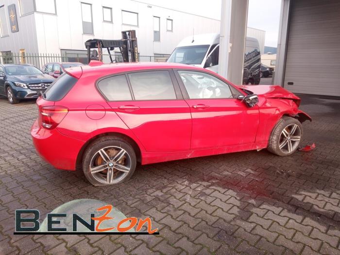 BMW 1 serie 116i 1.6 16V Salvage vehicle (2014, Red)