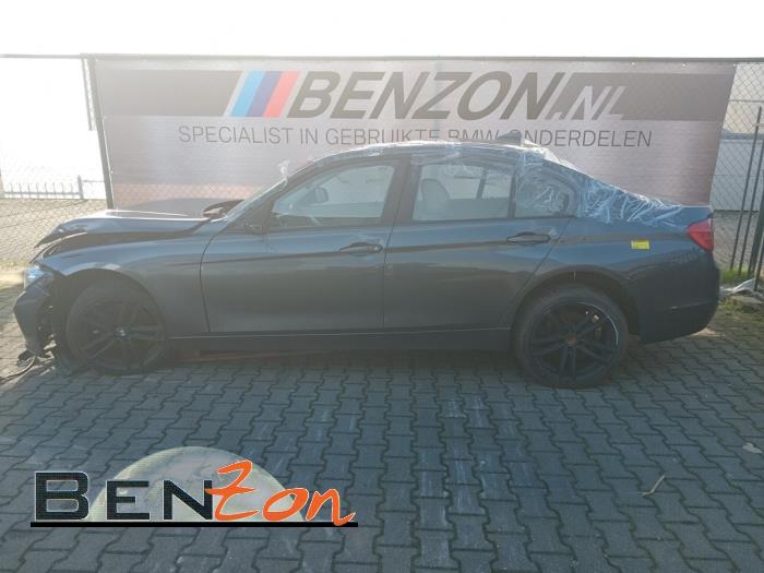 BMW 3 serie 328d 2.0 16V Salvage vehicle (2014, Gray)