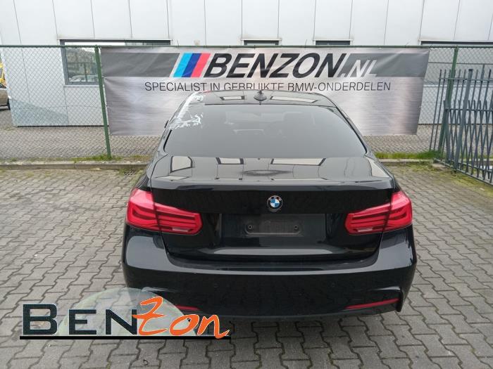 BMW 3 serie 335d xDrive 3.0 24V Salvage vehicle (2017, Black)