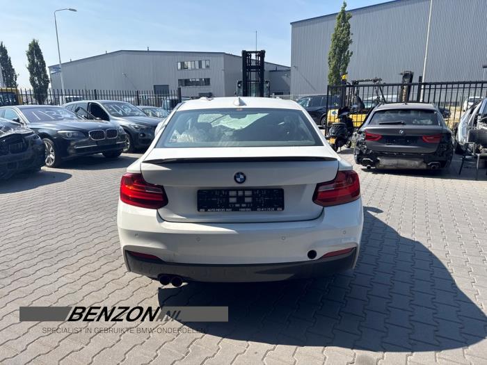 BMW 2 serie 220d 2.0 16V Vehículo de desguace (2015, Blanco)
